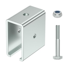 SKTREX Strut Channel Connector Extend Bracket Connection for use with 1-5/8" Wide and 1-5/8" Height Strut Channel
