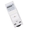Single Phase Energy Meter Tester Digital Din Rail Electricity Monitor