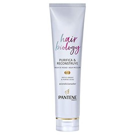 Pantene Pro-V Hair Biology Cleaner & Rebuild Conditioner 160 ml for Oily Roots and Dry Tips