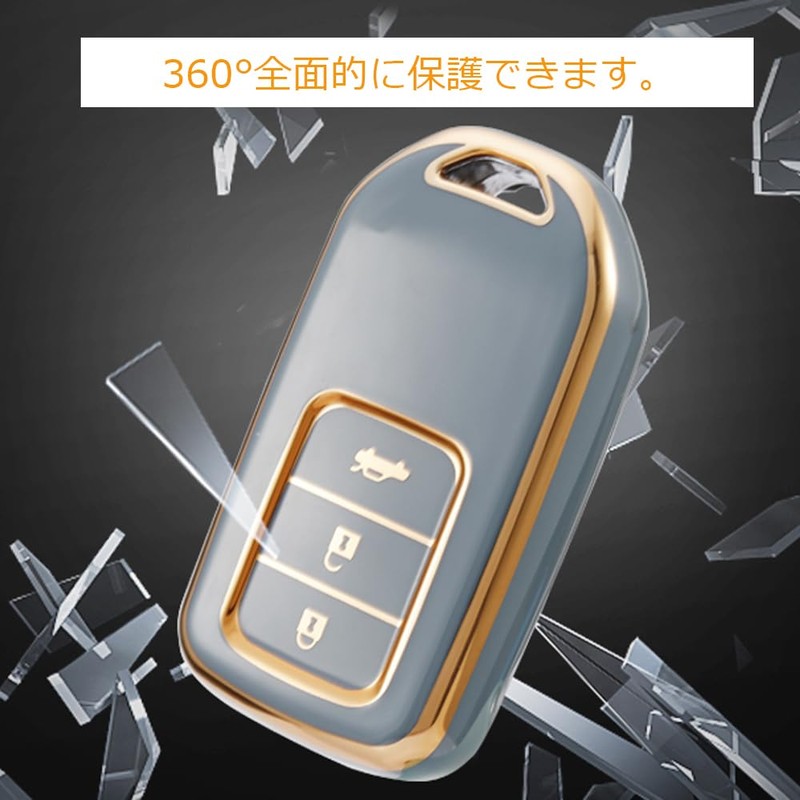 [Kinotaka] Honda Car Smart Key Case 3 Button New Fit