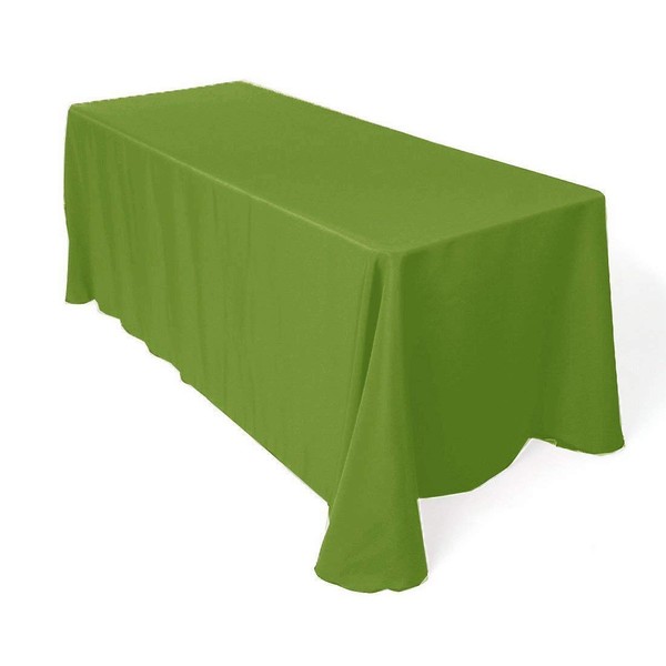 ADD&SHIP Rectangle Tablecloth (90" x 132") Long, Polyester, Reusable Table