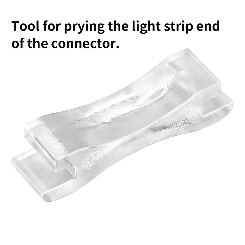 HOMELYLIFE 5 Pin RGBW LED Strip Connectors 10mm Solderless 20