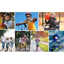 Kid Cycling Gloves With Short Half Fingers Fastened Children Kid Child Bike Safety Accessories Hand Protect (XS ~6-6,5cm 2.3-2.5inch, Racing)