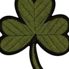 Tactical Irish Clover Patch Embroidered Applique Lucky Shamrock Iron On