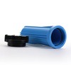 Hydronix HF3-10BLBK34 10" Blue Housing with Black Rib Cap, 3/4"