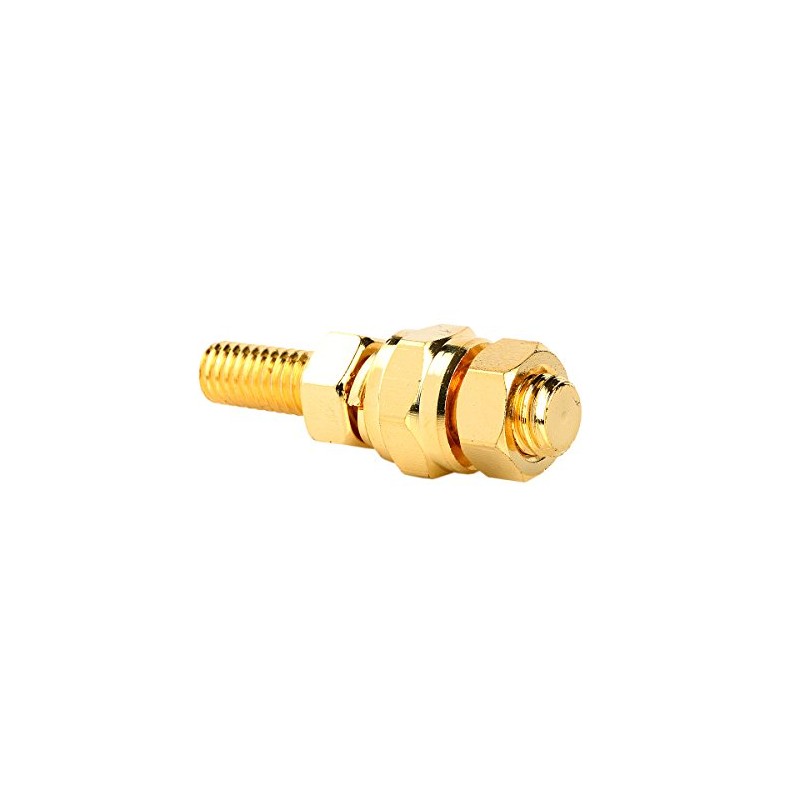MAS One Count GM Long Gold Plated Battery Side Post