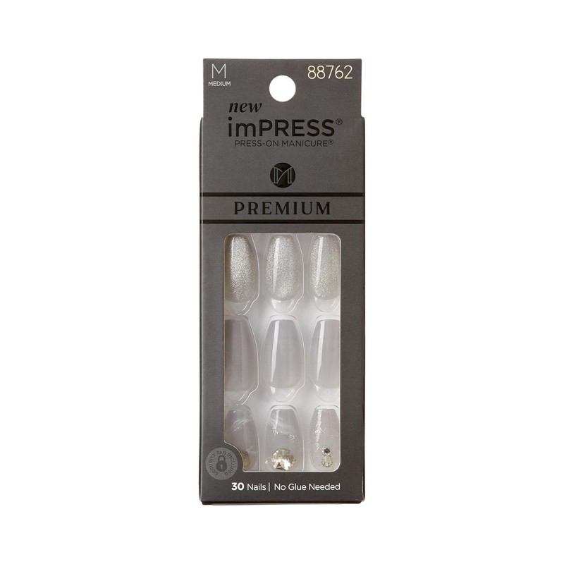 KISS imPRESS Press-On Manicure Premium Collection Fake Nails - Legacy,