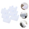 SHOWERORO 6pcs Kitchen Waterproof Baffle Rinse Aid Kitchen Sink Backsplash