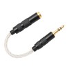 4.4mm Balanced Female to 3.5mm Stereo Male Adapter Cable Gold