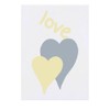 'Two Love Hearts' Temporary Tattoo - Water Resistant, Skin-Safe, Non-Toxic