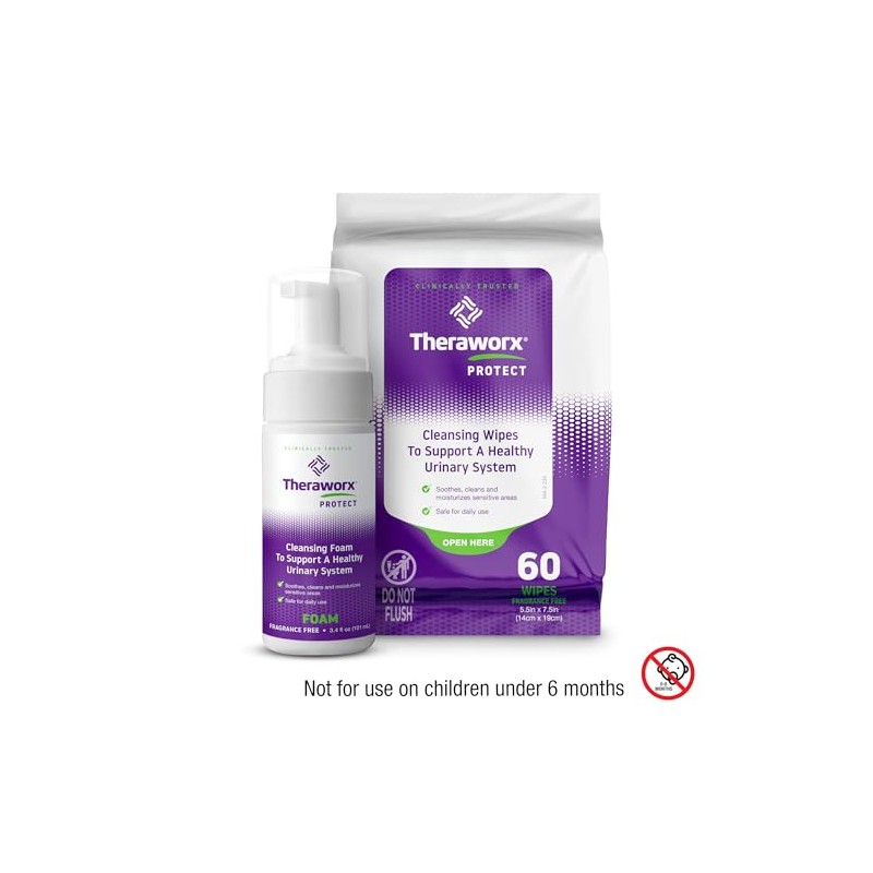 Theraworx Protect U-Pak Daily Cleansing Kit – Urinary Tract Health