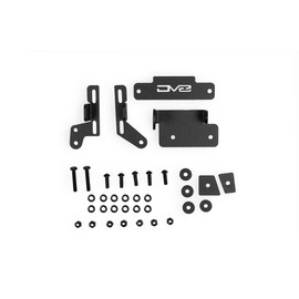 DV8 Offroad Adaptive Cruise Control Relocation Bracket for 2021-2023 Ford F-150 | Relocates ACC Bracket to Grille | Adjustable | Compatible w/ DV8 Bumpers & Most Aftermarket Bumpers | Steel