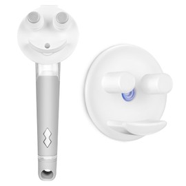 Smile Sponge Sponge Holder and Round Smiley Face Sponge Soap Dispensing Handle, Compatible with Smiley Sponges