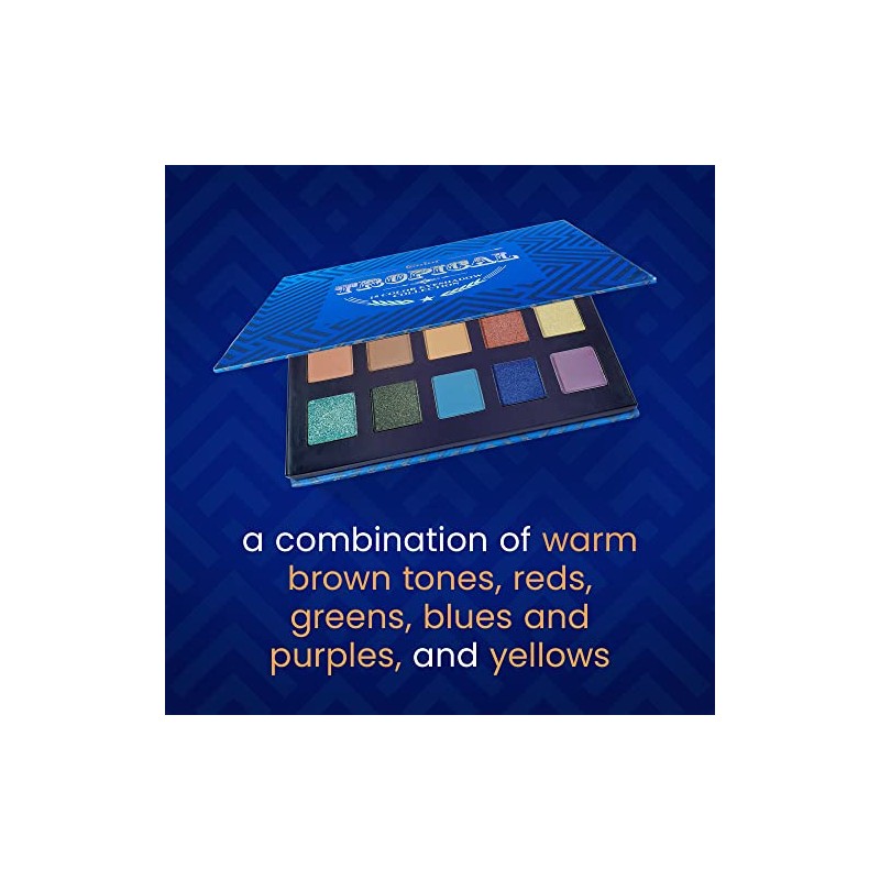 (Tropical) - Tropical 15 Colour Eyeshadow Palette