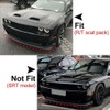 Front Bumper Lip Splitter Protector Replacement for 2015-2022 2023 2024