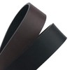 Maikun Mens Reversible Belt, Black/Brown Casual Dress Belts, Reverse Two-In-One,