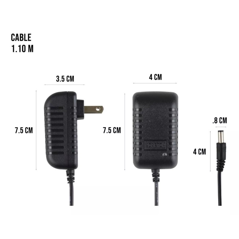 Control Expert Eliminador Corriente Adaptador 9v 1 Amp Bocinas Ce-9v