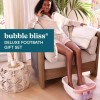 Homedics 홈메딕스 버블 블리스 디럭스 족욕 선물 세트 - 상쾌한