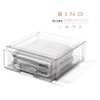 BINO | Stackable Storage Drawers, X-Large - Clear | THE