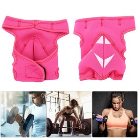 LOCADENCE 2Pcs 2Lb Weighted Gloves, Half Finger Weight Lifting Gloves, Sandbag Weight Bearing Training Gloves for Boxing Fitness Equipment Training (#3)