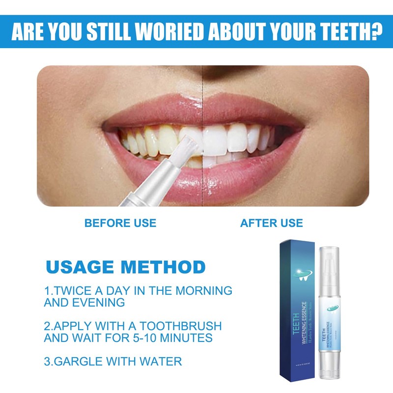 Rostblant Teeth Whitening Stick, Teeth Whitening Pen, Pain-free, Teeth Whitening