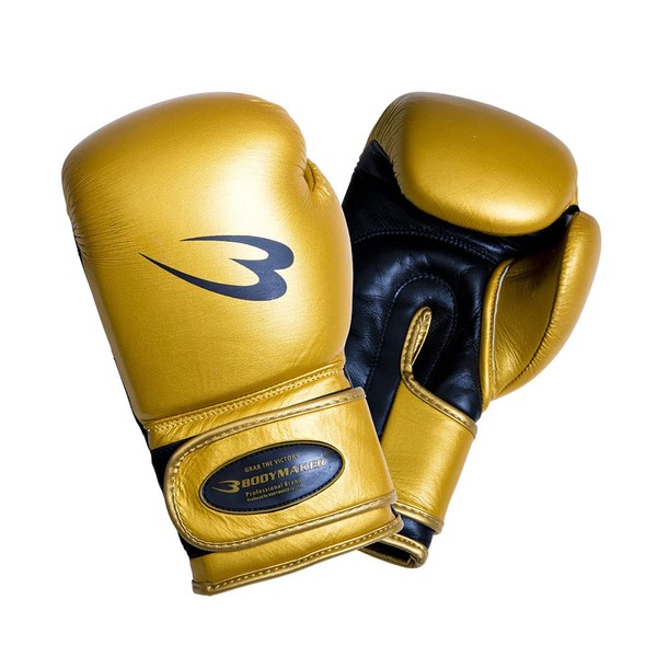 BODYMAKER Sparring Gloves, Gold, Boxing, Martial Arts, Karate, Kickboxing, Training, MMA, Fitness, Exercise, Sandbag, Punch, Boxing, Boxing Gloves, Martial Arts