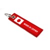 VmG-Store Made in Jet Tag Key Fob Country Flags Robust