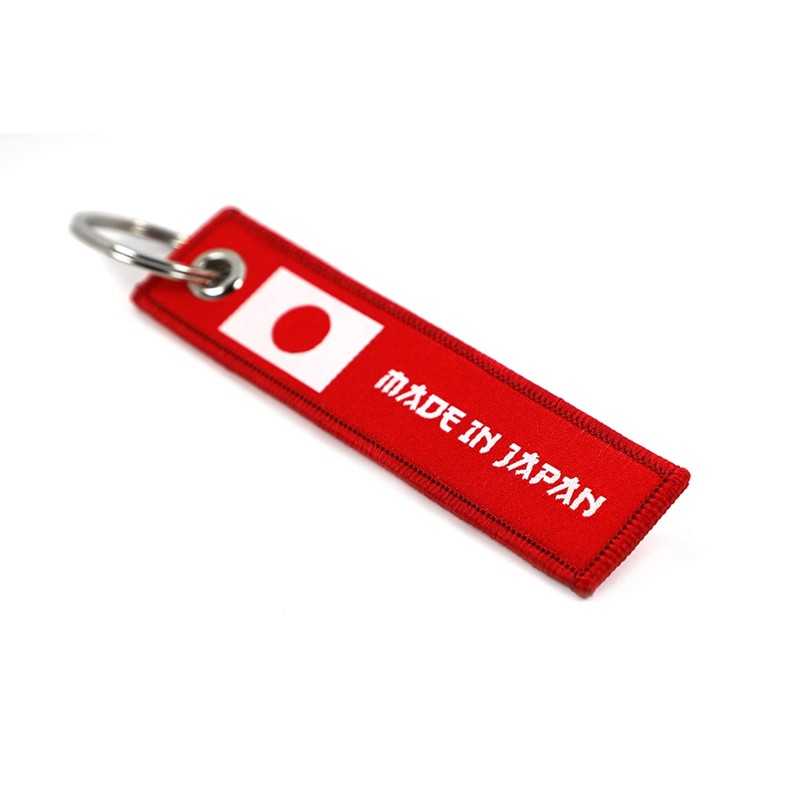 VmG-Store Made in Jet Tag Key Fob Country Flags Robust