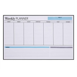 Schedule Board Magnetic Dry Erase Board Refrigerator Sticker Waterproof Magnetic Monthly Weekly Planner Time Management Home Record Message Board Office Easy to Use Repeated Use Office Home Family Calendar Activity Planner Memo Board