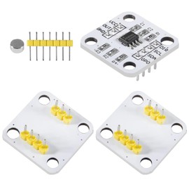 Magnetic Encoder Module, Magnetic Angle Measurement Sensor AS5600 Modules with 12Bit High Precision (Pack of 3)