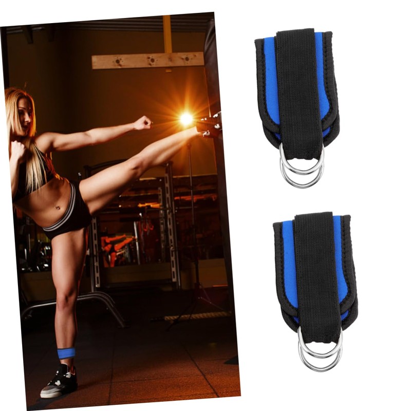 BESPORTBLE Cable Machine Ankle Straps 2 Pack D-Ring Ankle Belt