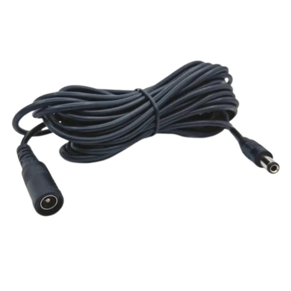 Unbranded DC 12V Power Extension Cable 5M for Security Cameras,