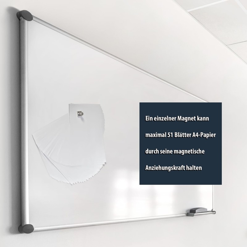 MagnaMagnet Strong Magnets for Magnetic Wall, Fridge, Whiteboard - Industrial,