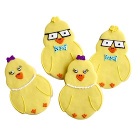 ½ Dz. Easter Chick Cookies! Easter Birthday, Spring Bridal Shower Party Favors or Baby Gift!
