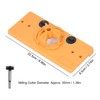 Hinge Hole Saw Jig ABS Concealed Hinge Drilling Guide Locator