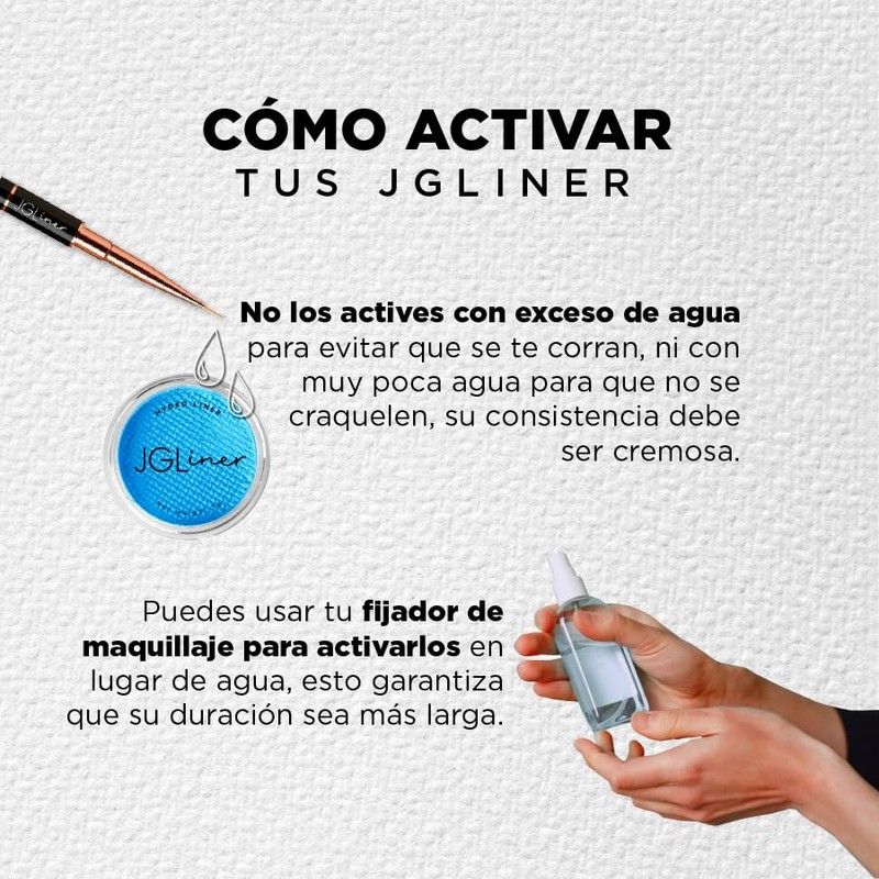 Colección 12 tonos de delineadores matte JGLiner