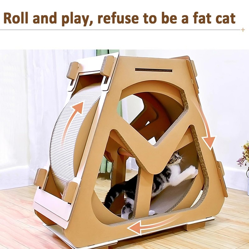 Cat Exercise Wheel, Cat Wheels for Indoor Cats