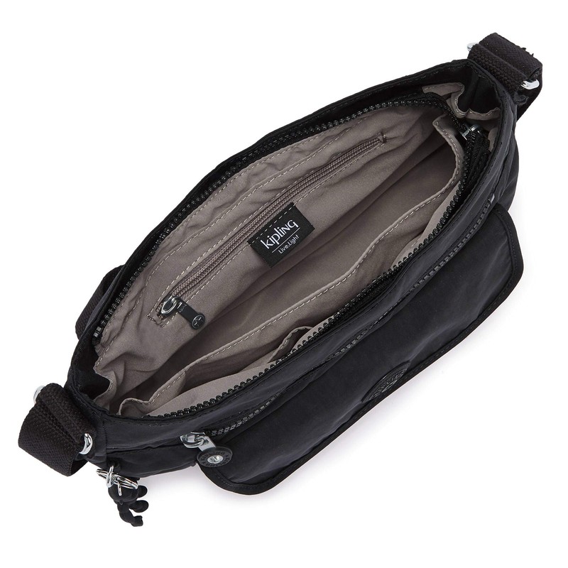 Kipling Syro Crossbody Bag Black Noir