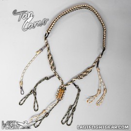 Call Lanyards for duck and goose calls - Color: Tan/Camo