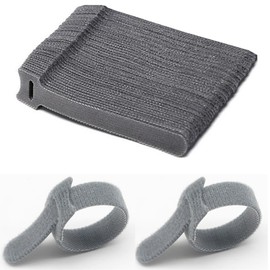 KICPUK 25 Pcs Storage Bandage Bundle, Cable Organiser, Adjustable Cord Strap, Cable Bundle for Home Hotel Restaurant Fixed Bundle Any Item (3.93 in)