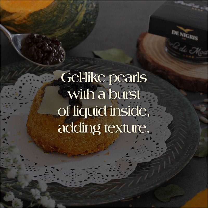 De Nigris Excellence Line - Black Modena Pearls 1,69 Oz