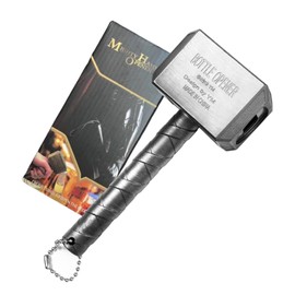 Abrebotellas AmJUDOT Thor Abridor de botellas magnético Thor Hammer Abridor de botellas de cerveza refrigerador