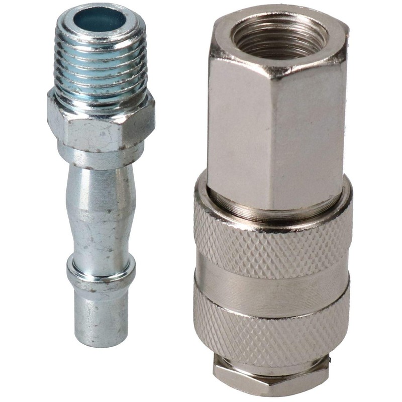 AB Tools Male PCL to Female Euro Air Fitting Convertor