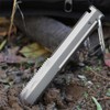 TOMSHOO Titanium Garden Hand Serrated Shovel Outdoor Camping Hiking Backpacking