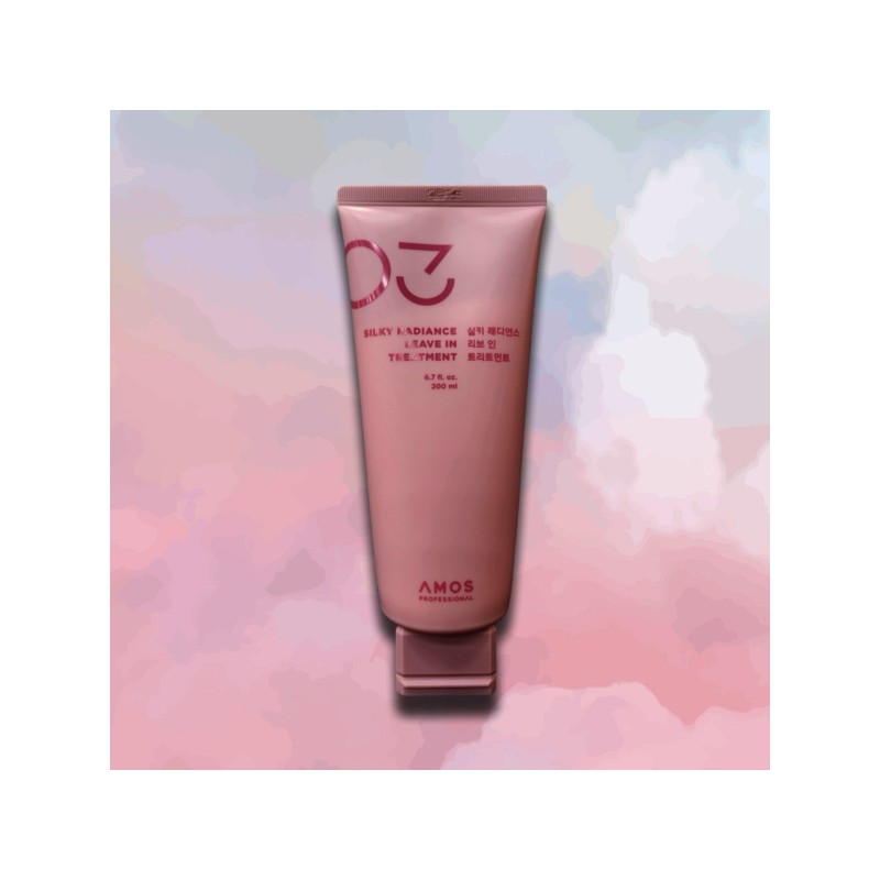 Amos Silky Radiance Leave-in Treatment 200ml / 아모스 실키 래디언스
