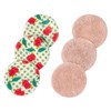 SuperBee Reusable Makeup Remover Pads - Organic Cotton - 3