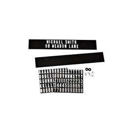 Midwest Fastener Hy-Ko Mailbox Name And Address Kit - 1 Each