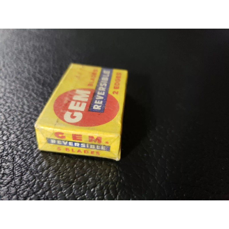 GEM Micromatic Razor Blades Small Box Of 5 Count-new old