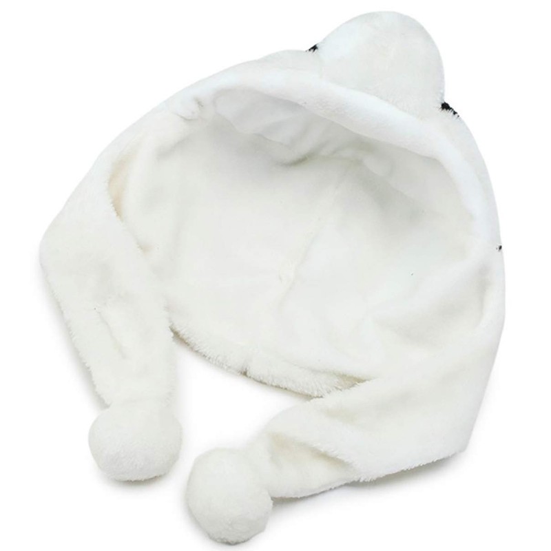 White Fang CA355 Autumn Winter Hat, Cold Protection, Cap, Panda,