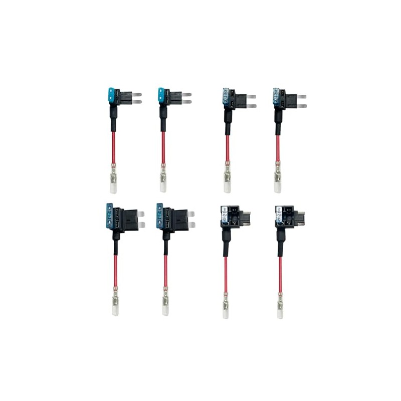 REDTIGER Kit de Cableado para Cámara de Tablero con Indicador